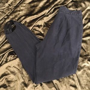 Vintage stirrup pants. Black leggings
